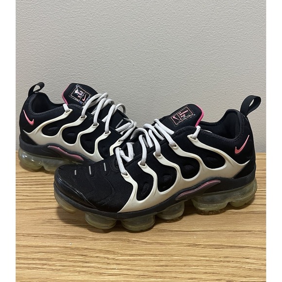 Nike Air Vapormax Plus Black White Hyper Pink Sneakers Shoes DM8121-001 Men's 9